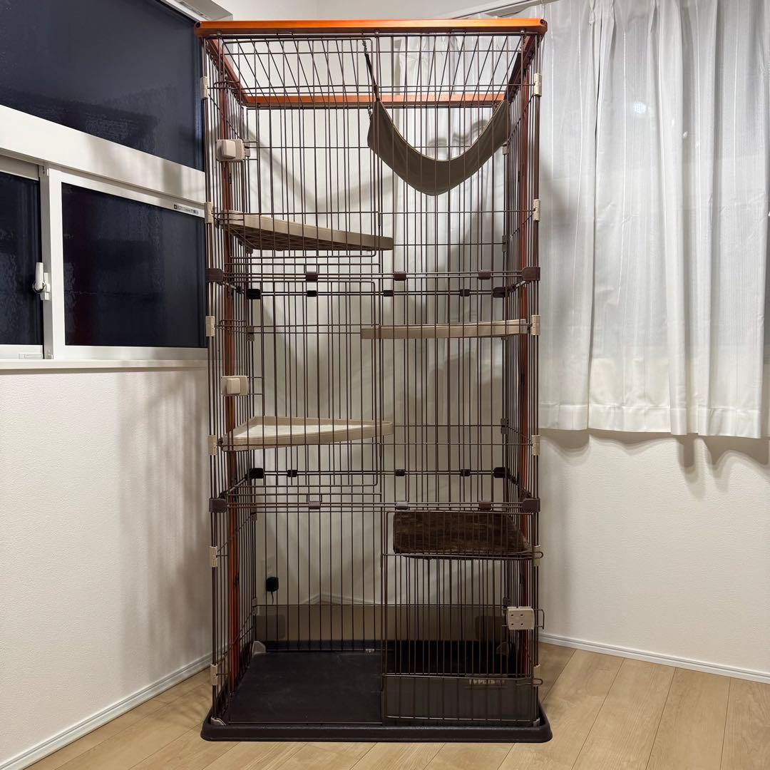 猫ケージ（キャットケージ）3段タイプ　ボンビアルコン