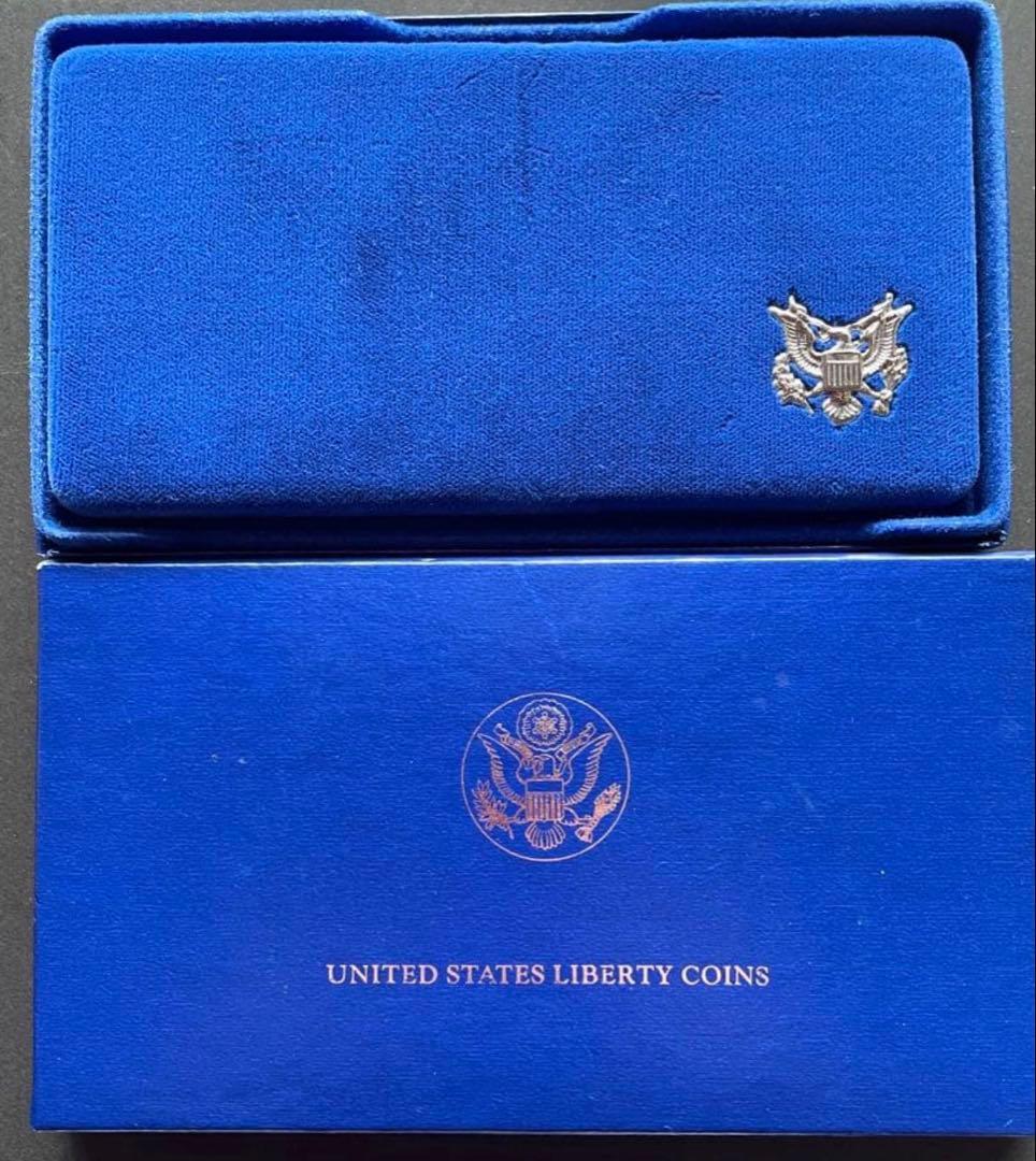 1986年 ・自由の女神 ・プルーフ記念硬貨セット