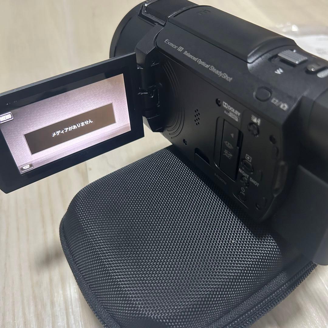 【美品】 SONY FDR-AX55 4Kビデオカメラ ハンディカム
