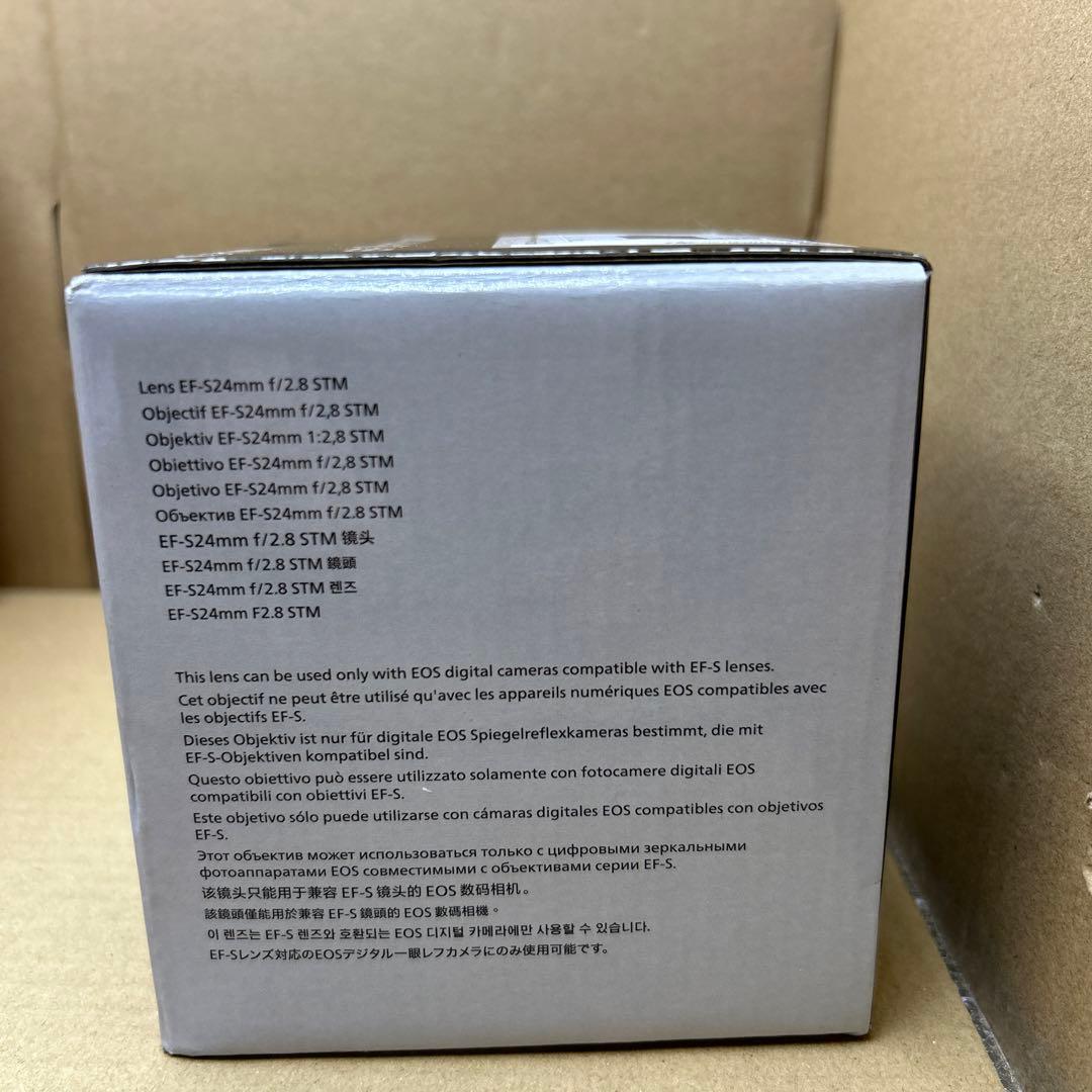 レンズ(単焦点) CANON EFS 24mm F2.8 STM
