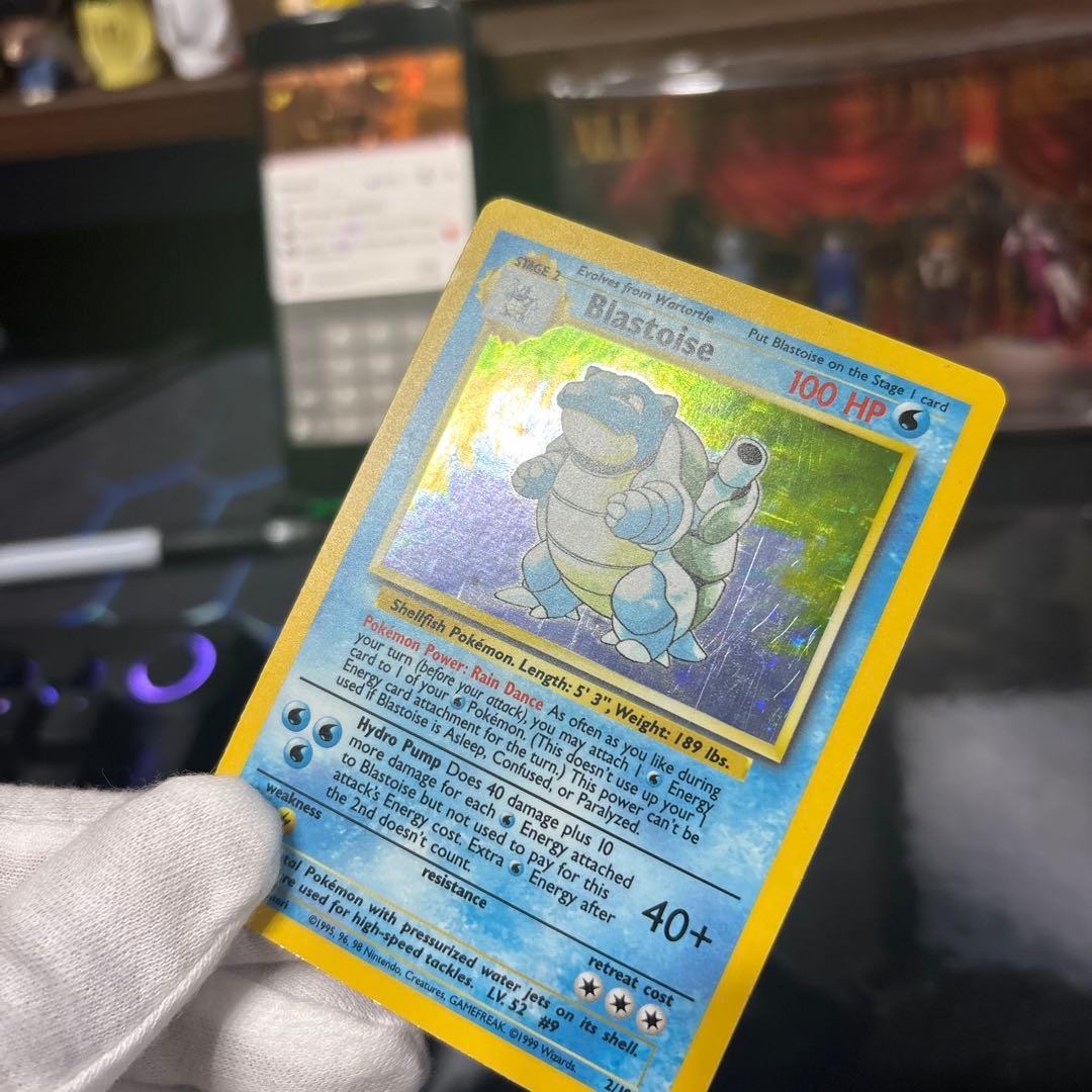 ポケモンカード【旧裏】　カメックス　Blastoise 英語版English