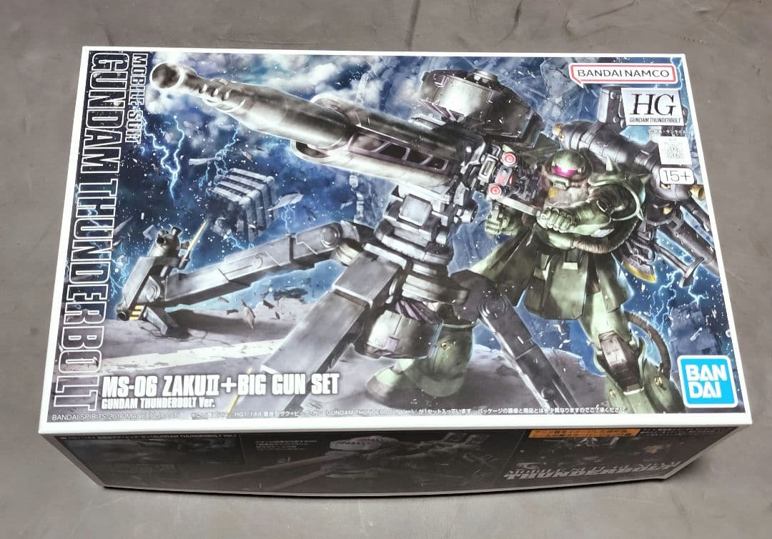 HG フルアーマー・ガンダム、サイコザク、ビックガン サンダーボルト ガンプラ