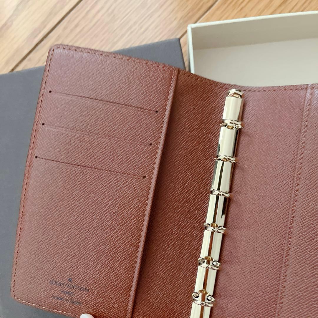 【超美品】ルイヴィトン モノグラム 手帳カバー