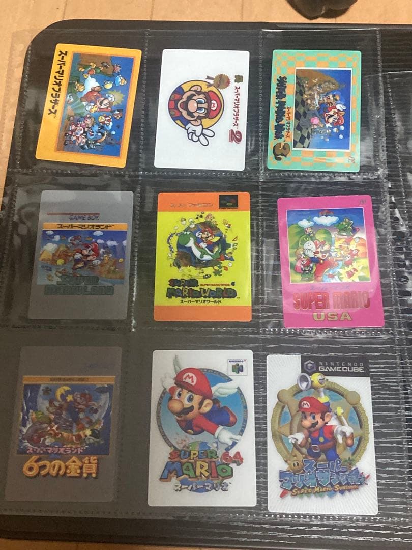 く*ま様 スーパーマリオブラザーズ ウエハース カード 22種コンプ