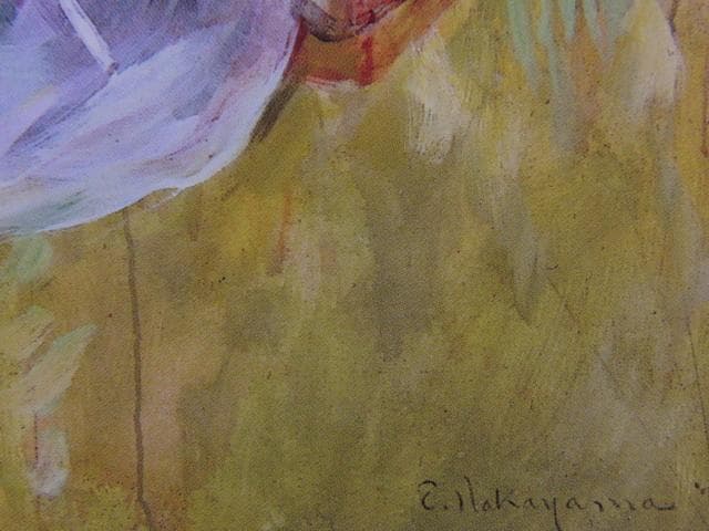 中山忠彦、アプリアの壷、希少な画集より、新品高級額・額装付