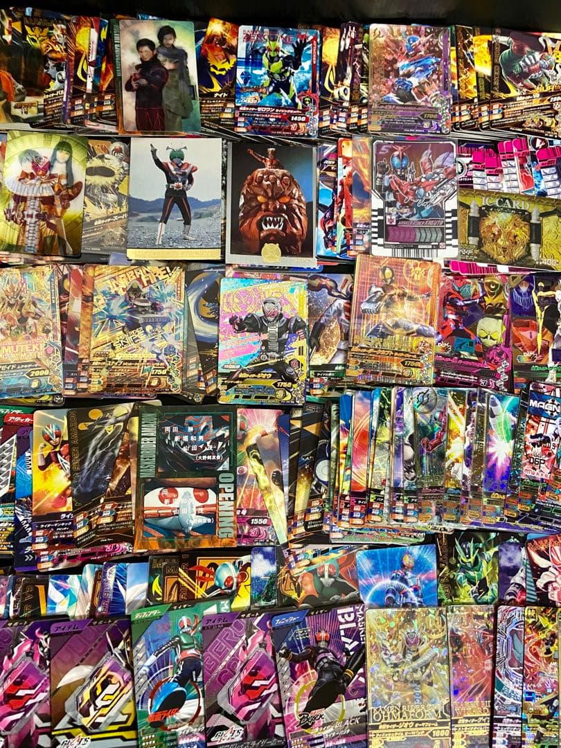 仮面ライダー　カード引退品2.2kg