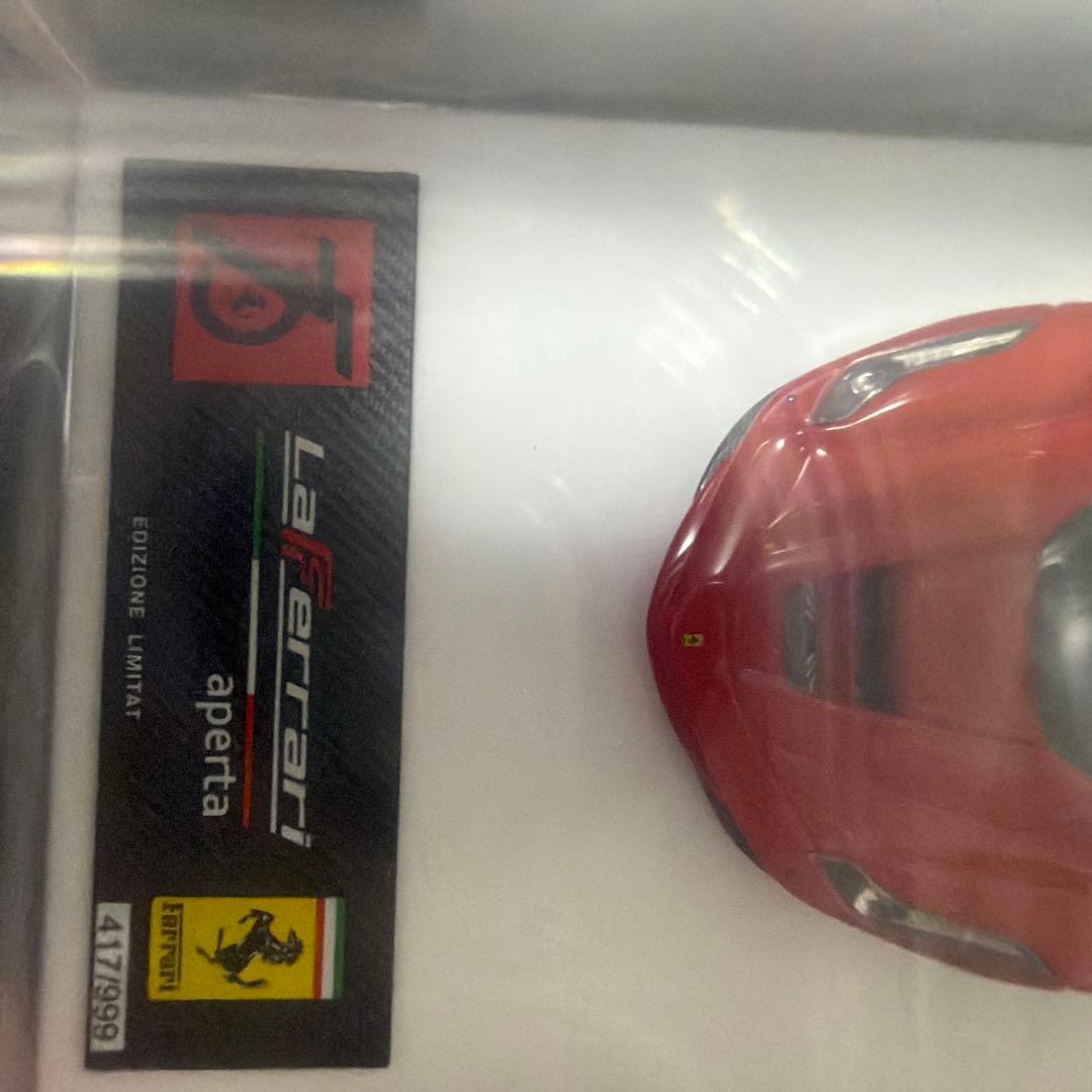 DMH LaFerrari Aperta 赤 限定版　1/64