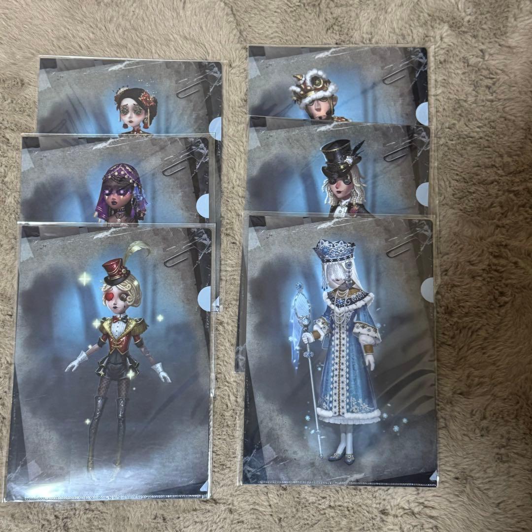 新品未使用 第五人格 設定画 UR衣装 クリアファイルセット 21枚 レアグッズ