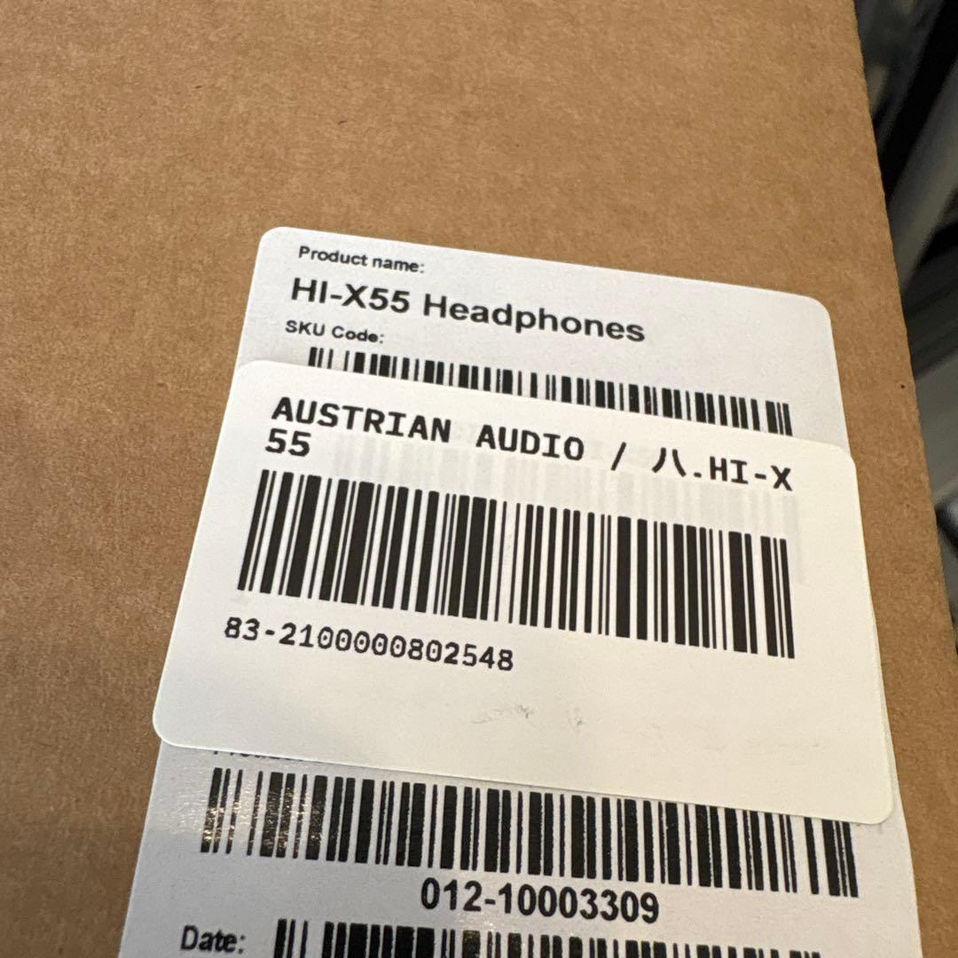 Austrian Audio/Hi-X55/ヘッドホン未開封/DTM/定価5万