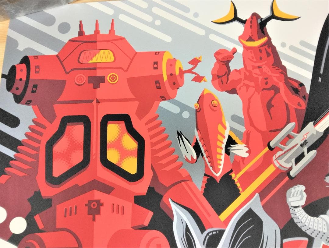 ウルトラセブン55周年記念公式シルクスクリーンポスター　円谷プロ　ウインダム