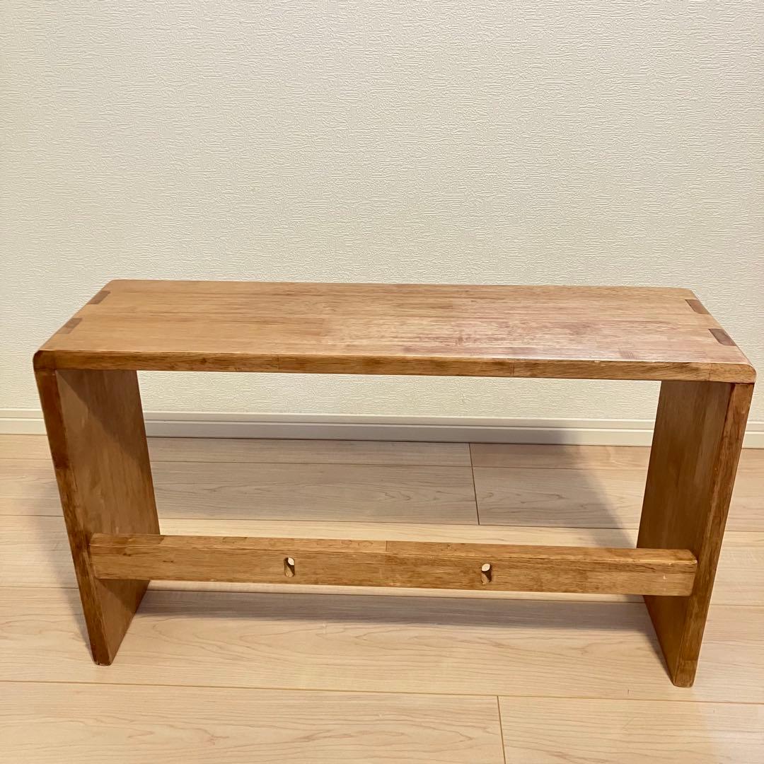 スツール　木製　2個セット　植物棚　アンティーク　収納　サイドテーブル　お得