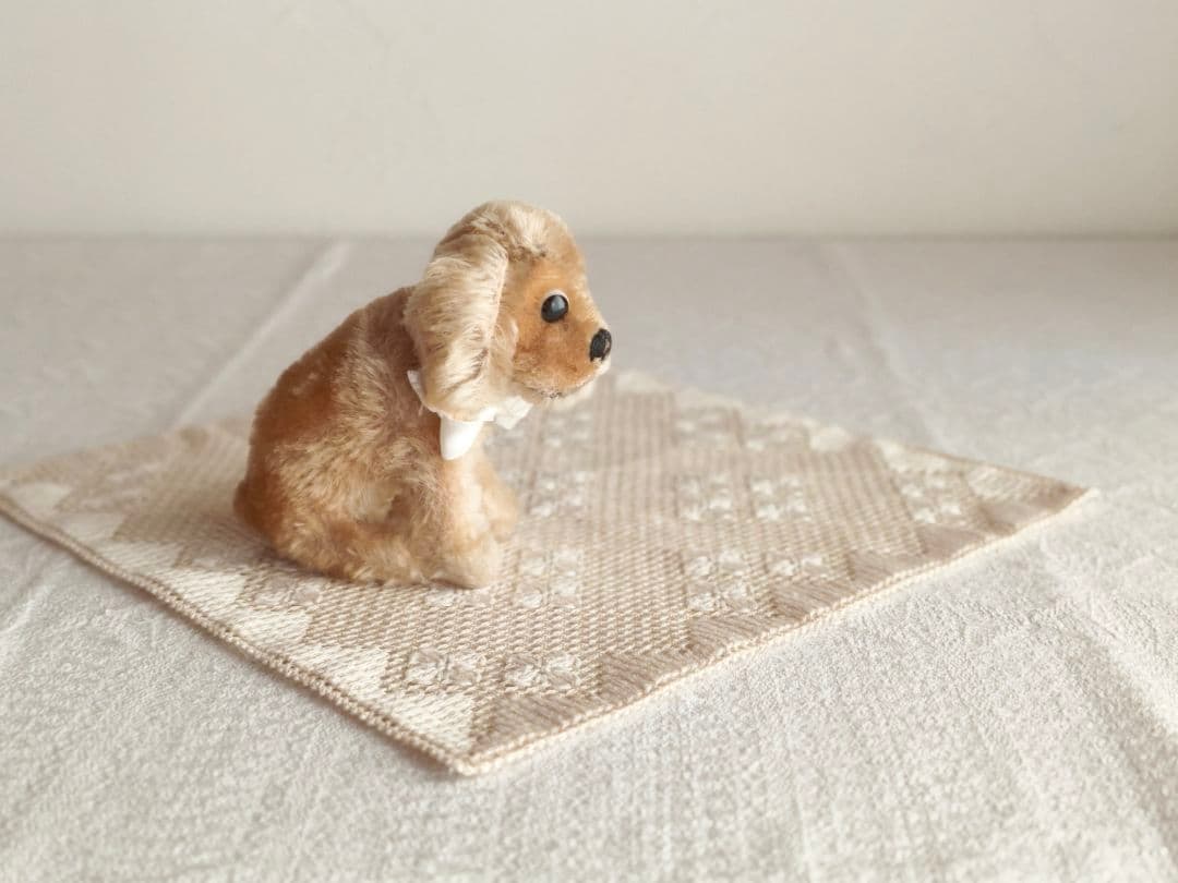 * vintage dogl ❀ きょとんとしたお顔が 可愛い ワンちゃん