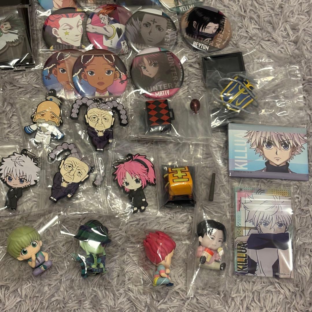 HUNTER × HUNTER 缶バッジ カード アクスタ ポストカードラバマス