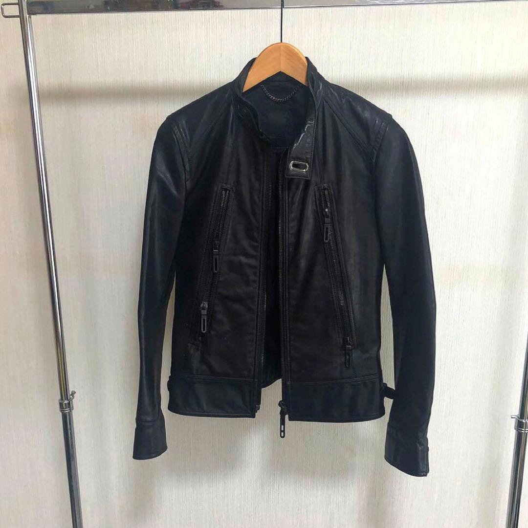 【希少】GalaabenD 八の字　レザー　ライダース