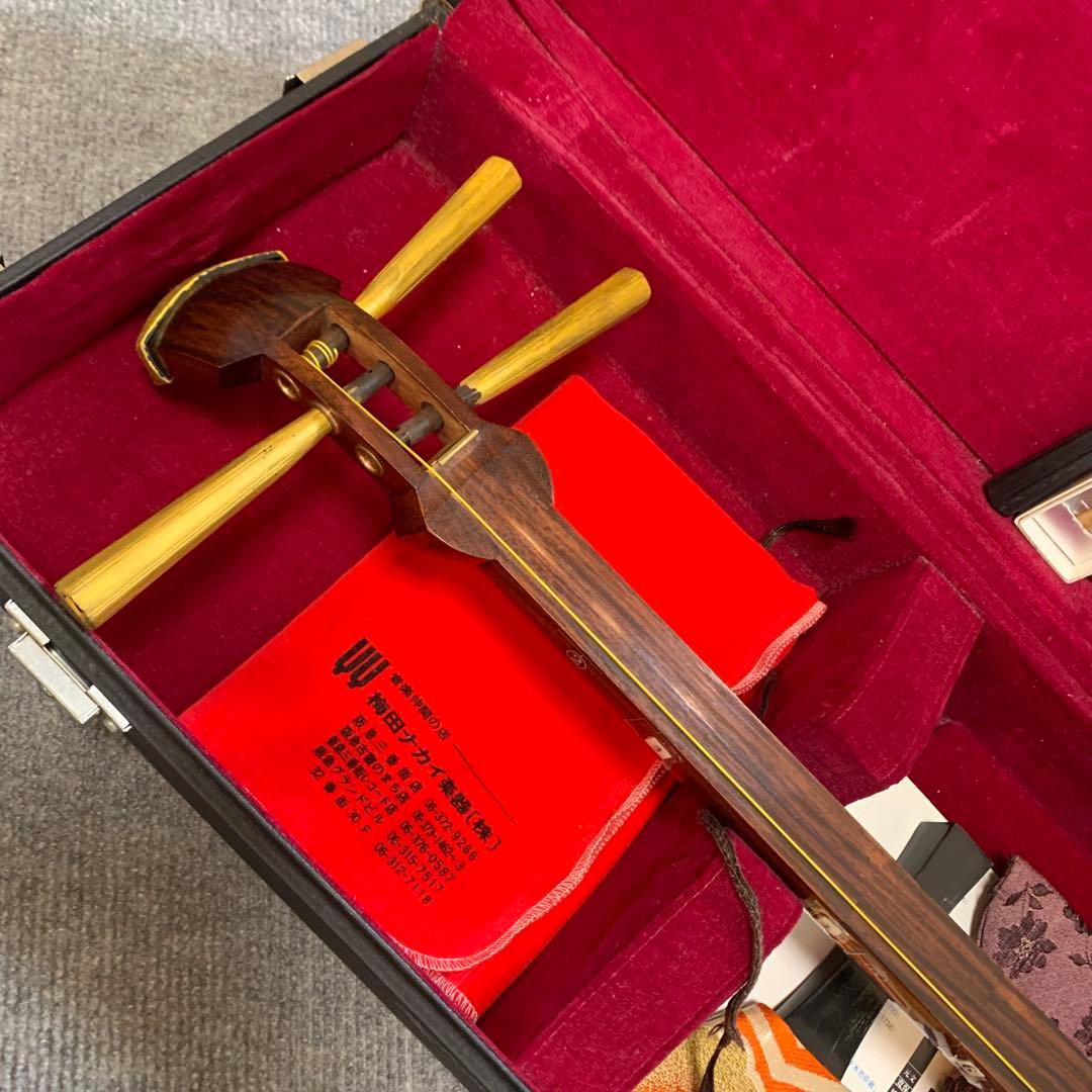 三味線本体 ケース付き