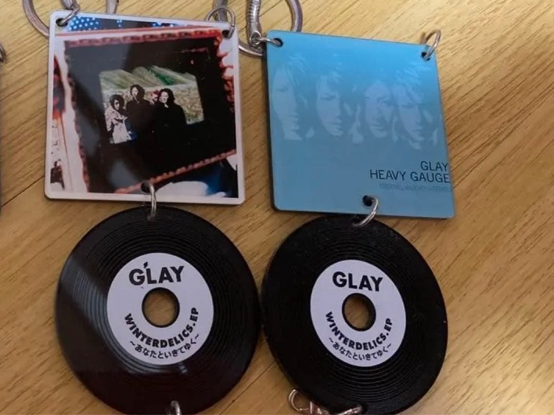 GLAY ジャケットキーホルダーセット