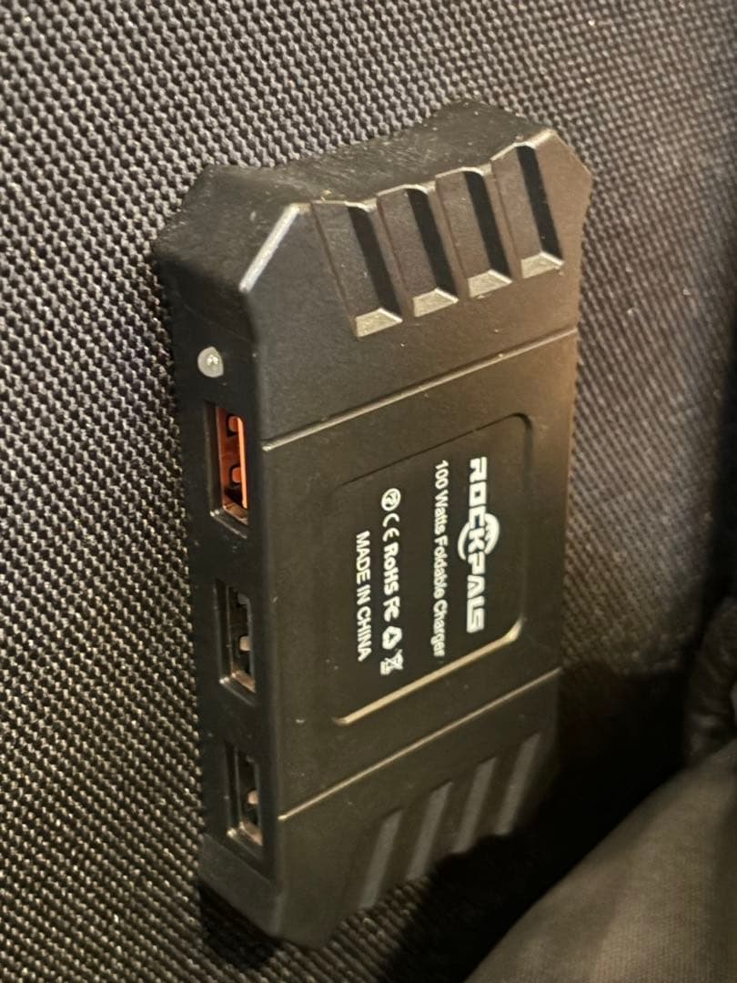 【送料無料】 美品 ROCKPALS ロックパルス ソーラーパネル 100W