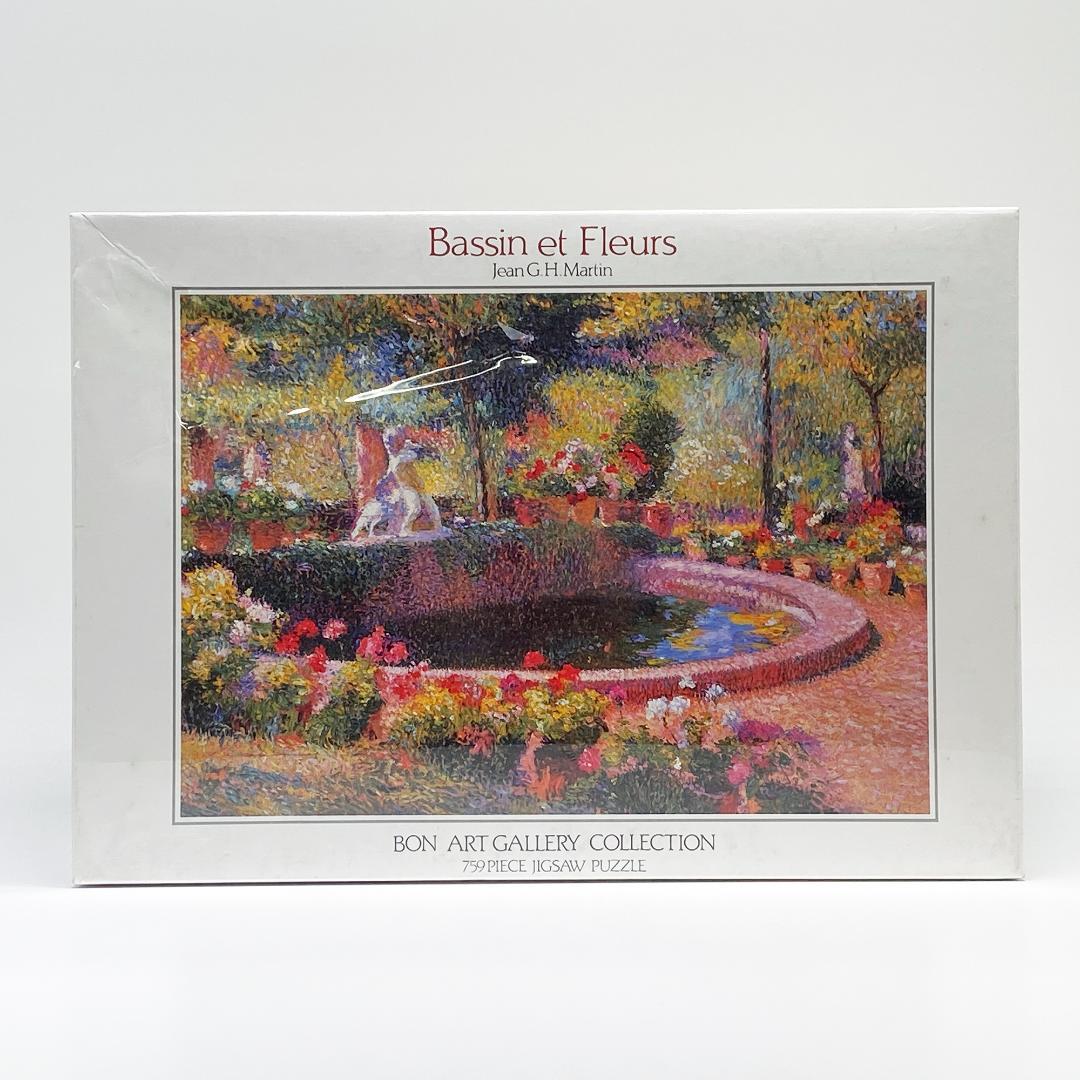 希少 レア アンリ ジャン ギヨーム マルタン 花と泉水 ボンパズル