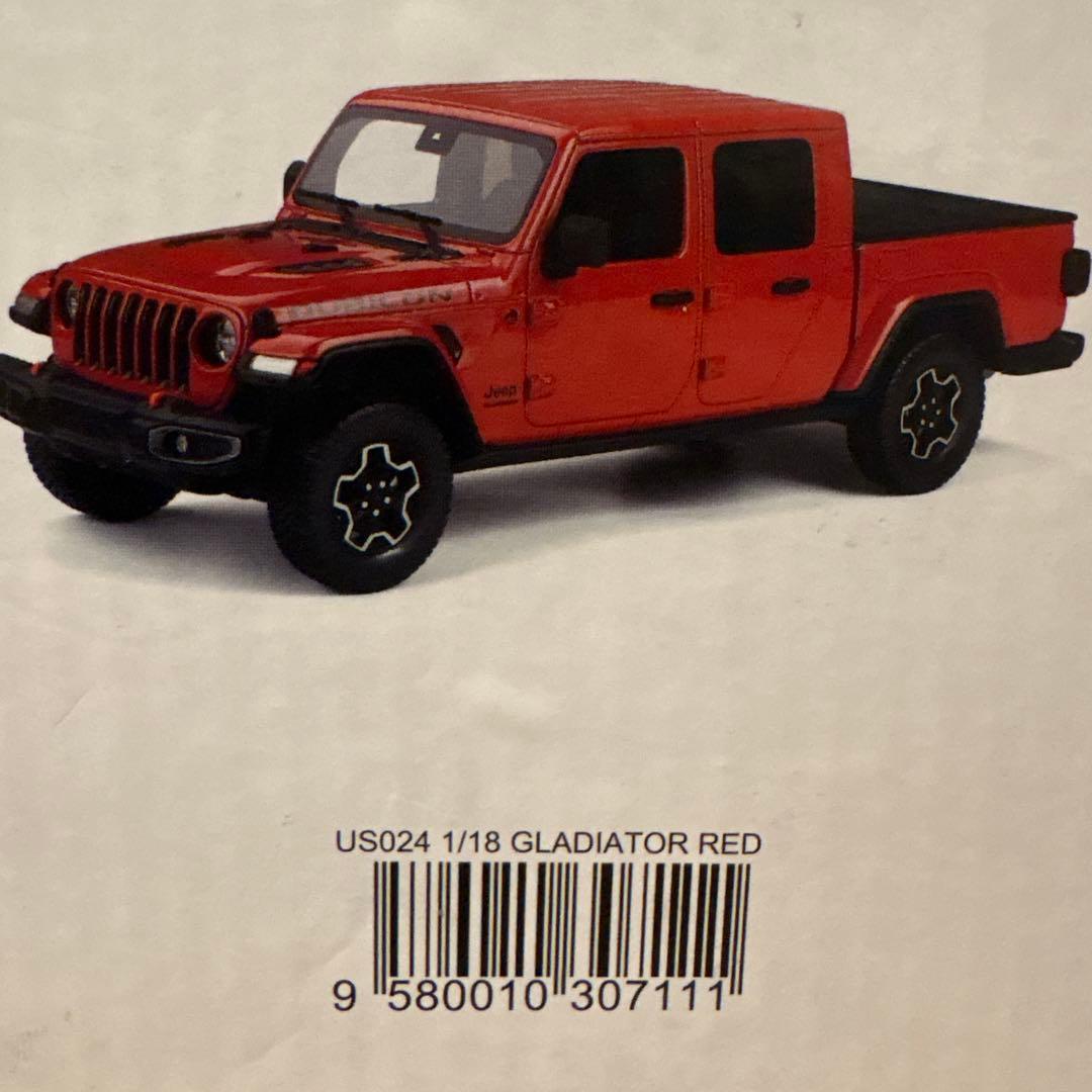 GT SPIRIT Jeep Gladiator 赤 1:18