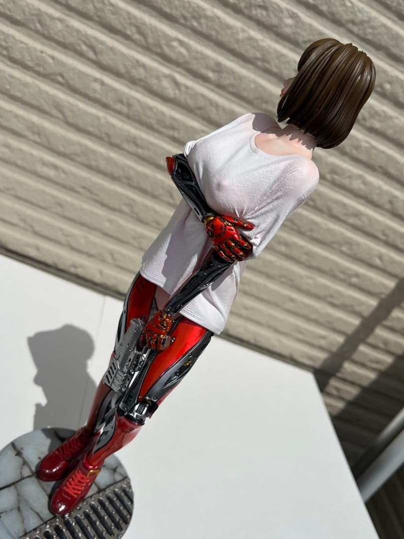 ガレージキット改造完成品　サイズ大　サイボーグ