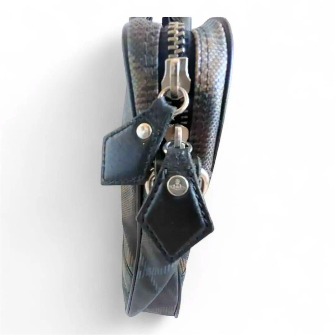 《極美品》ヴィヴィアンウエストウッド ブリーフケース 2way チェック PVC