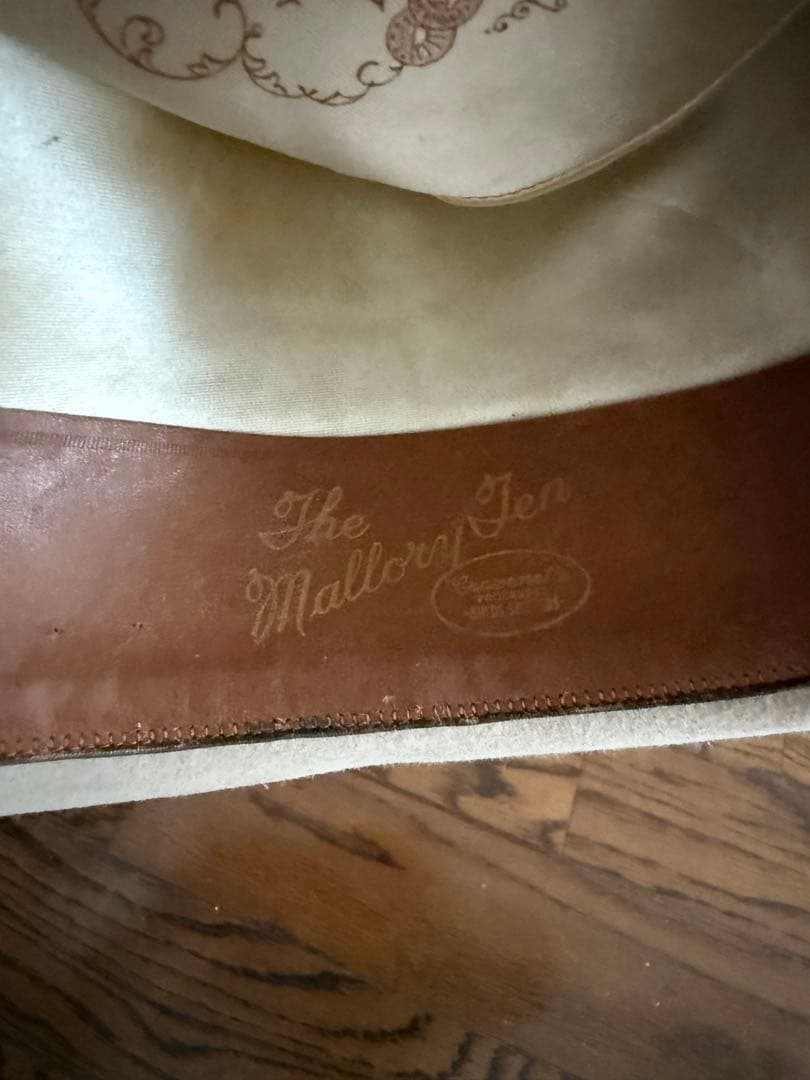 ジョニーデップハットマロリーベージュstetson57.5whippet