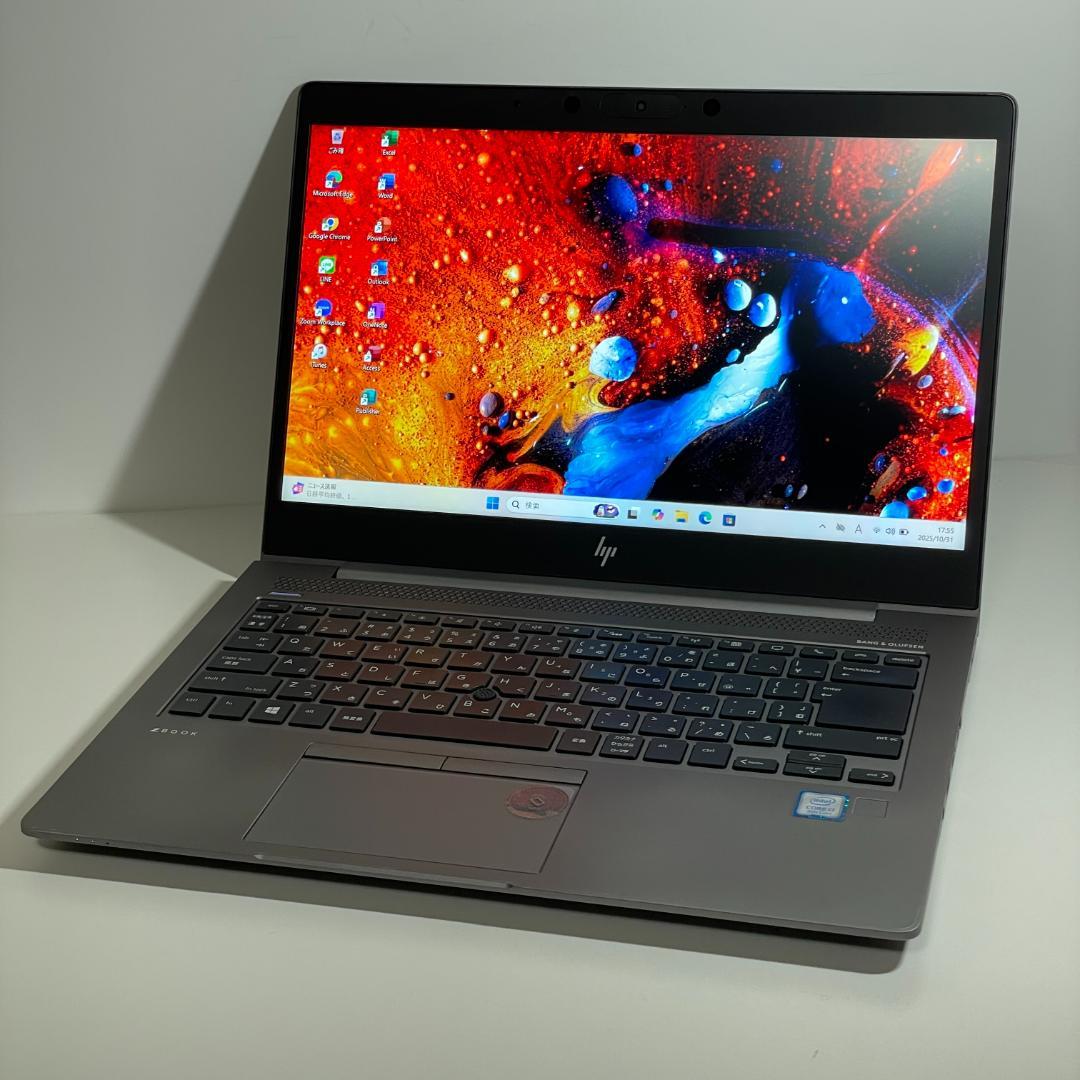 第8世代i7 HP ZBook 14u G6 メモリ16GB グラボ ノートPC