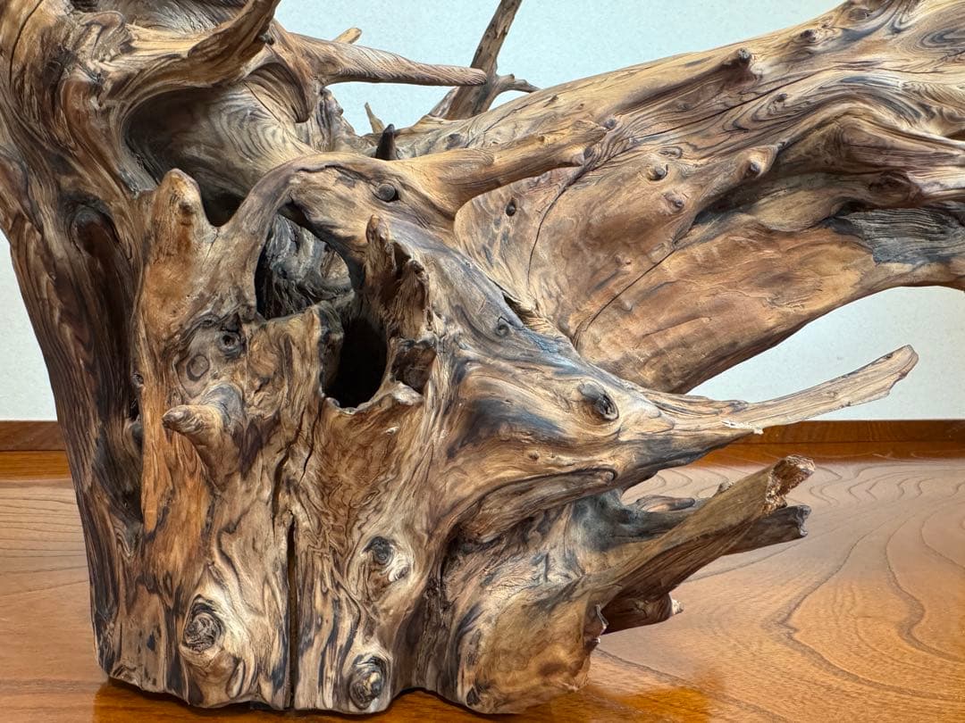 とても美しい流木　特大　水槽　インテリア　美術品　アクアリウム　中庭　玄関