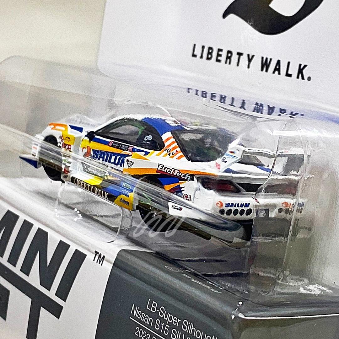 MINI GT LBスーパーシルエット S15 SILVIA #555 2023