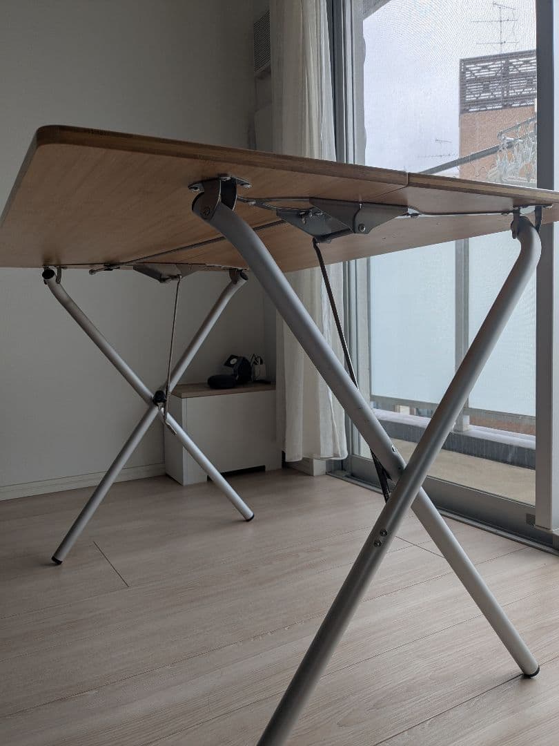 美品★スノーピーク 竹製折りたたみテーブル LV-010TR