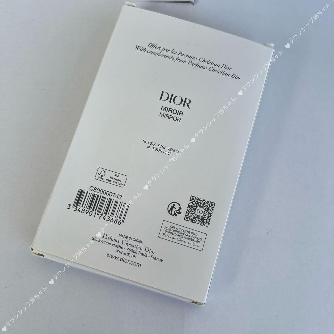 ♡ローズ♡ 　ディオール Dior ポケットミラー キルティングケース付き