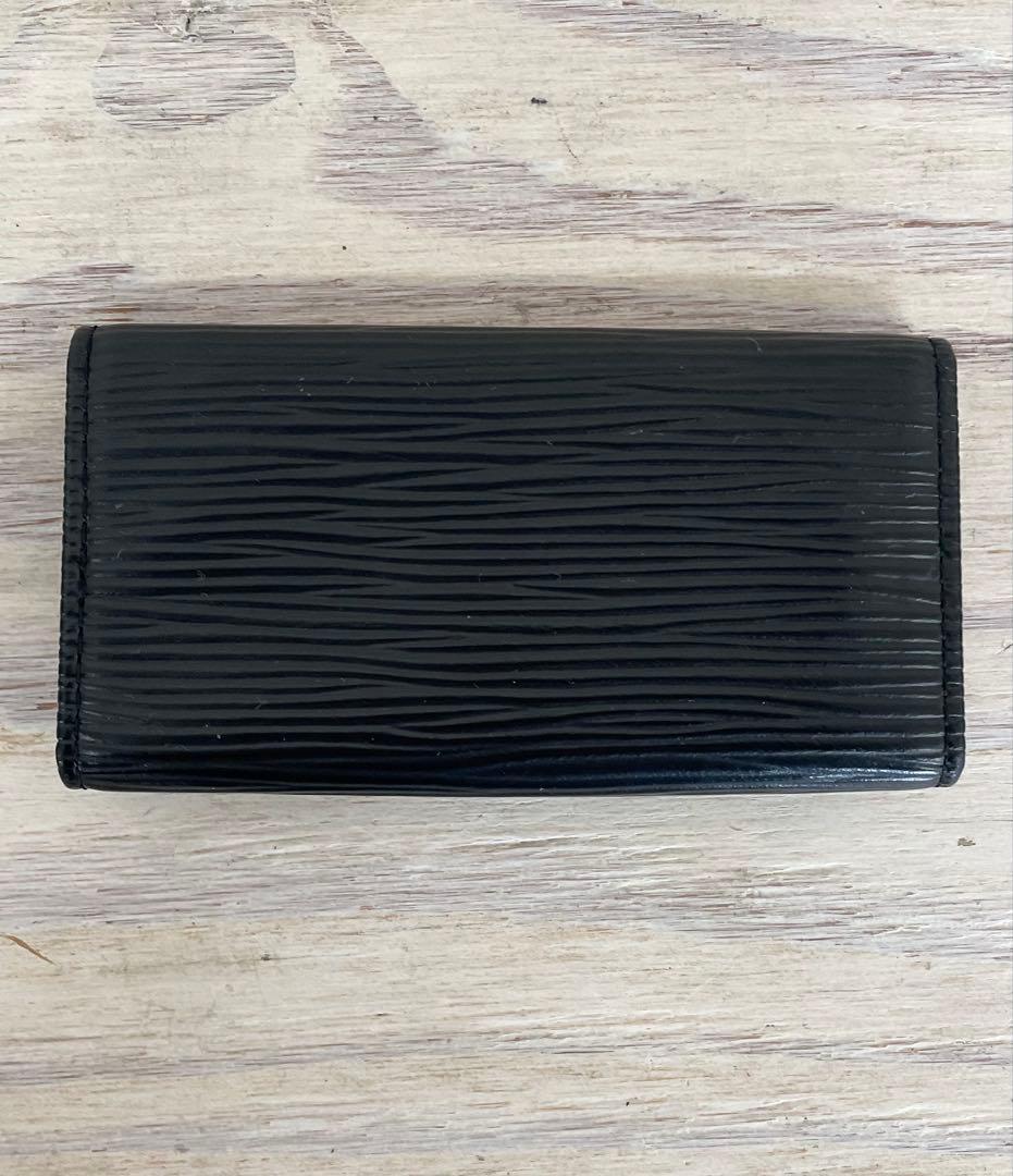 【正規品】LOUIS VUITTON ルイヴィトン エピ 4連 キーケース　黒
