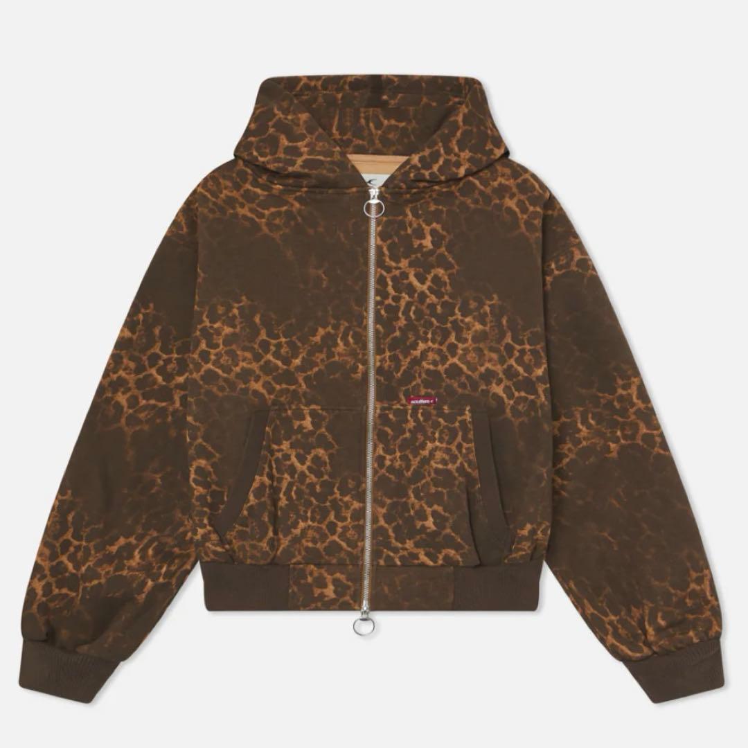 ：※専用 scuffers ジップパーカー レオパード