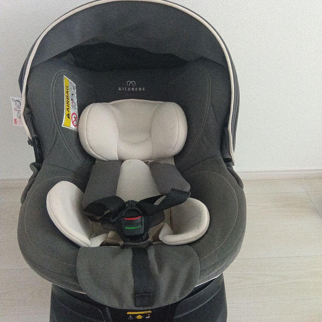 AILEBEBE ベビーシート グレー　クルット4i　リラクシー　ISOFIX