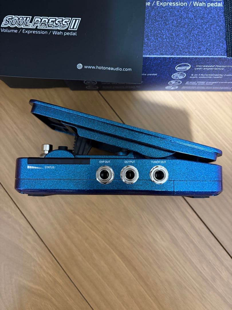 HOTONE SOUL PRESS II ボリューム/エクスプレッションペダル