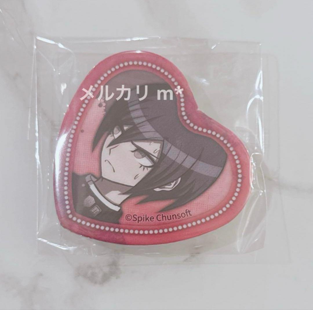 ダンガンロンパ V3 テレ顔 照れ顔 ハート缶 缶バッジ 最原 終一