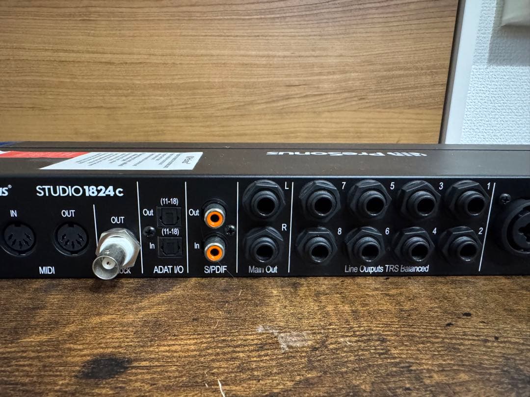 PRESONUS Studio 1824c オーディオインターフェイス　美品