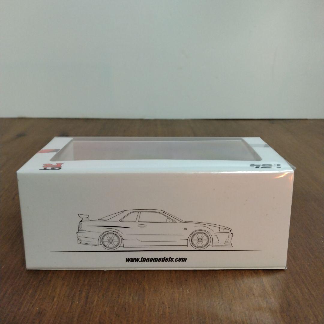 イノモデル　Inno64 GT-R R34 V-SPEC ミニカー
