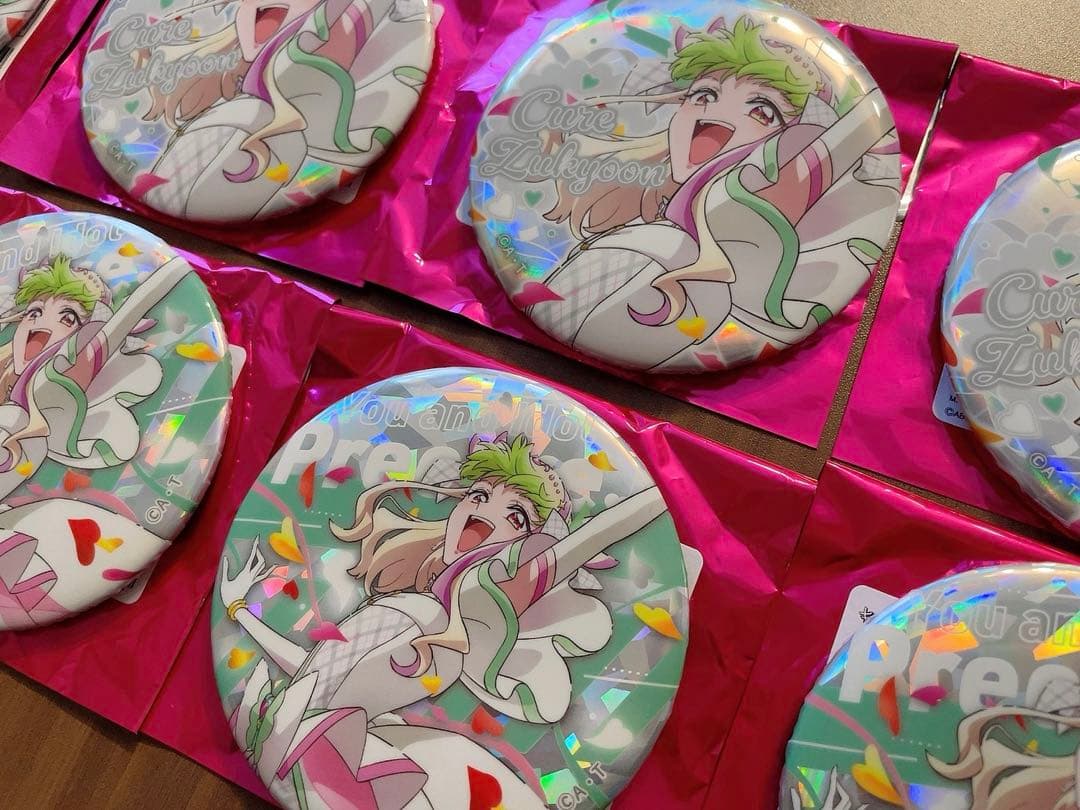 キミとアイドルプリキュア ドリームステージ 缶バッジ ズキューン 8点