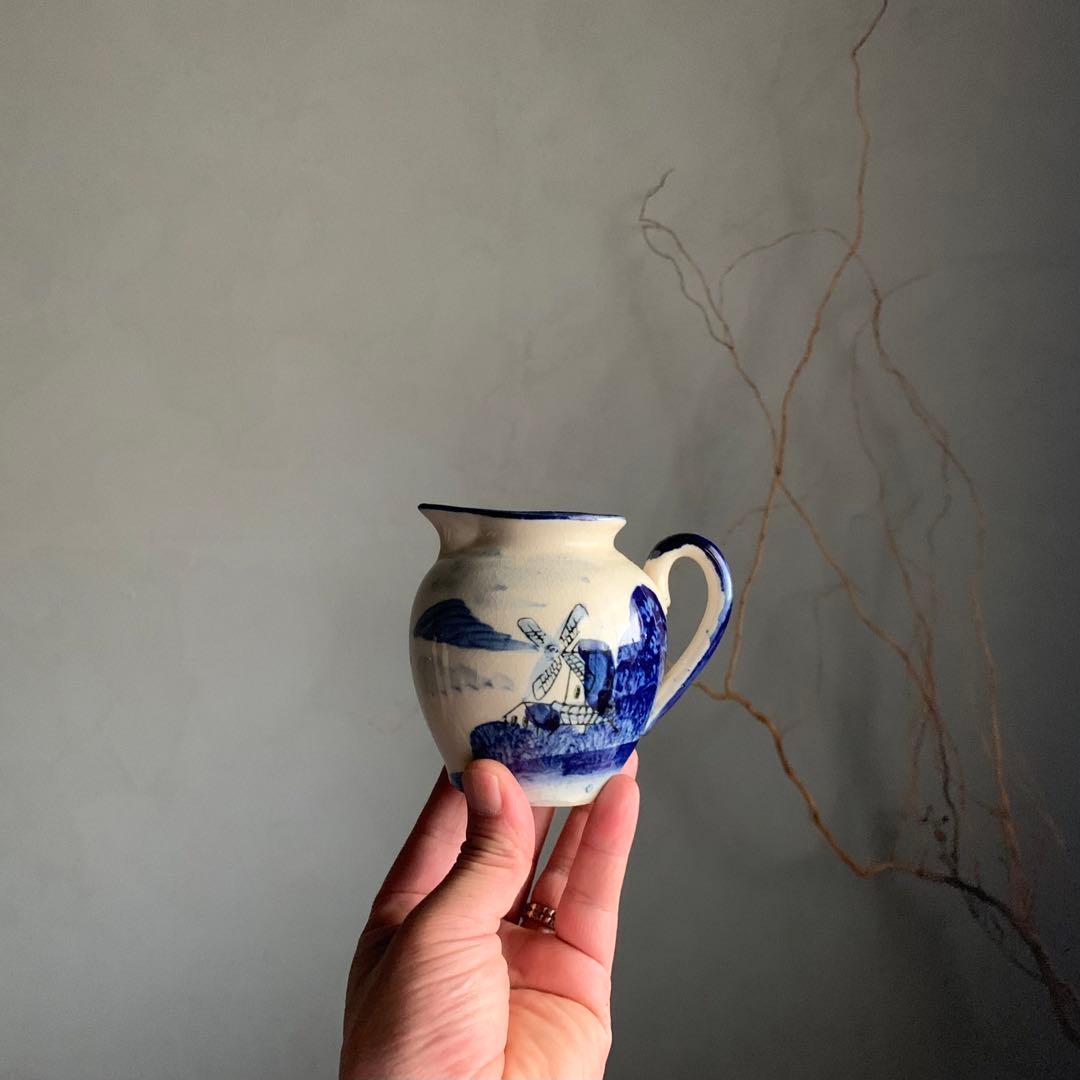 京阿蘭陀 酒注ぎ 注器 古道具 アンティーク 京焼 水注