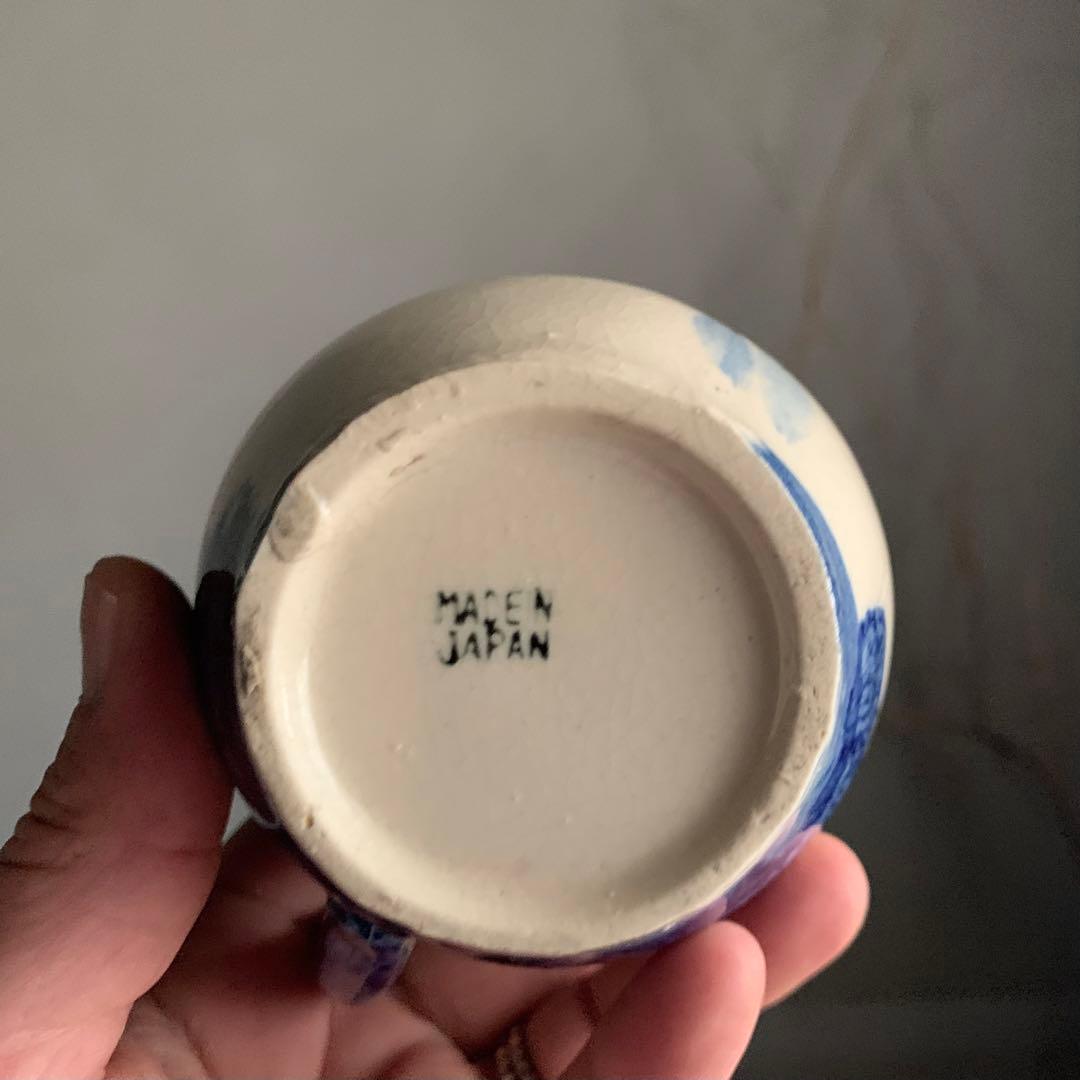 京阿蘭陀 酒注ぎ 注器 古道具 アンティーク 京焼 水注