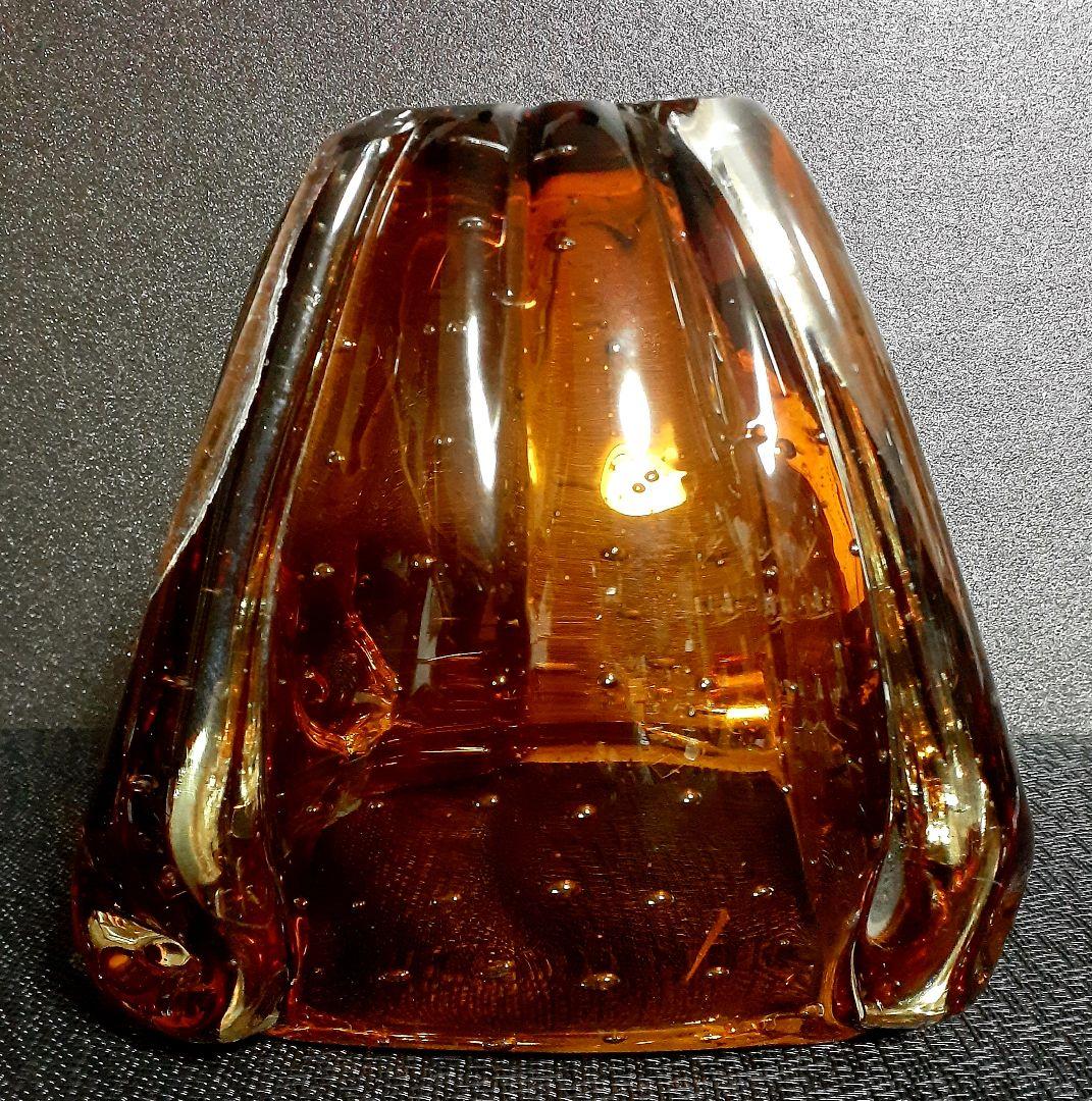 【岩田藤七】昭和33年　花器　高島屋美術部80年記念　藤七　久利展【遺作出品物】