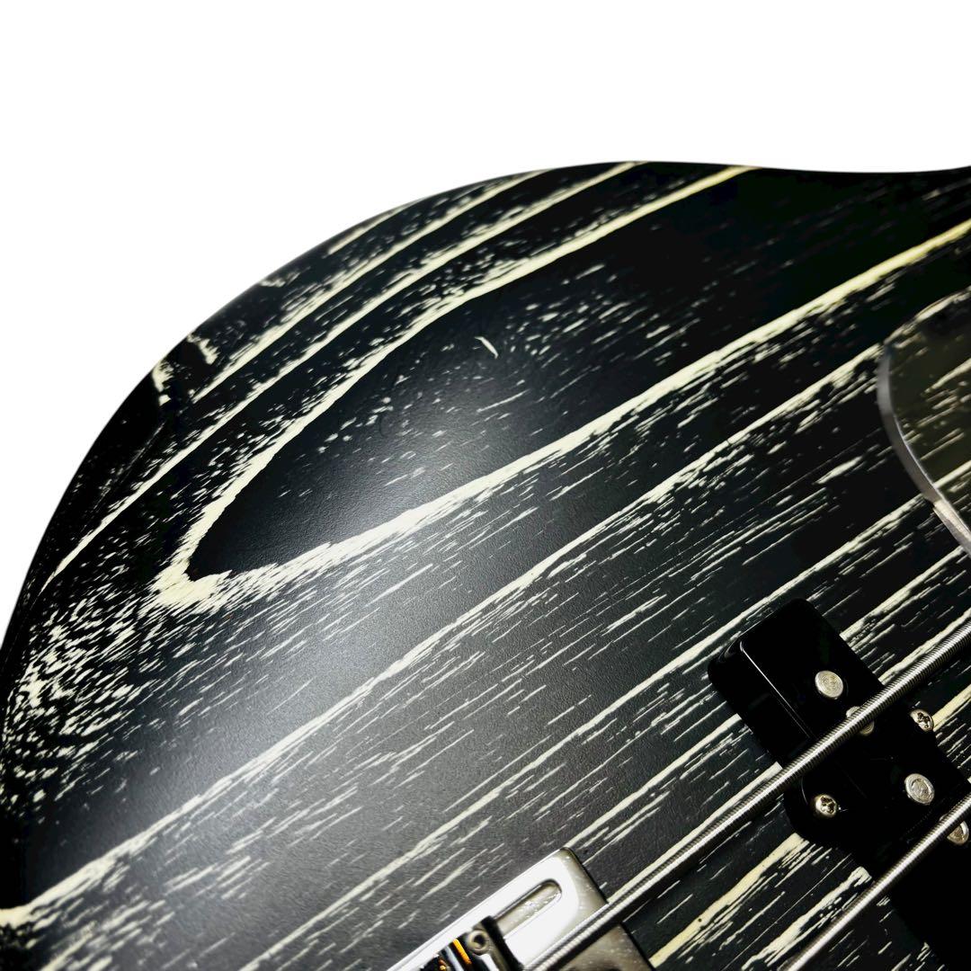 【希少】バッカス SWL4-ASH RSM エレキベース 上位モデル ゼブラ