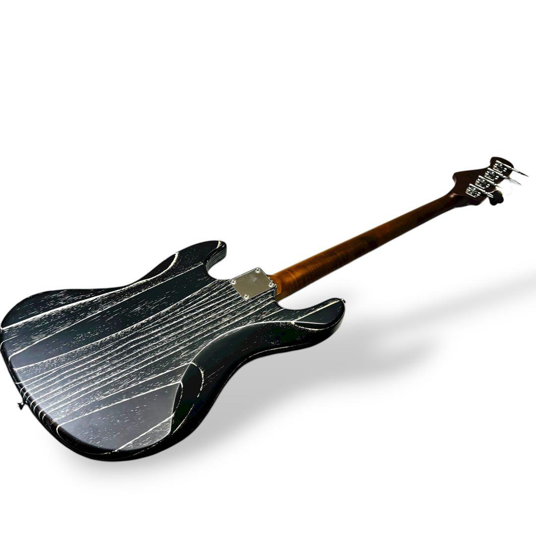 【希少】バッカス SWL4-ASH RSM エレキベース 上位モデル ゼブラ