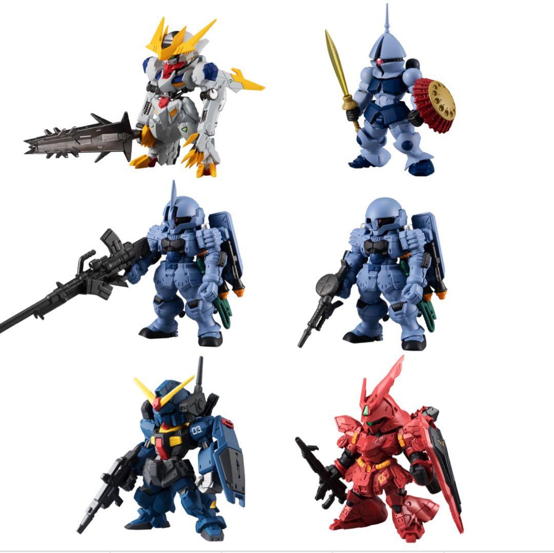 FW GUNDAM CONVERGE 10周年 ♯SELECTION 01〜03