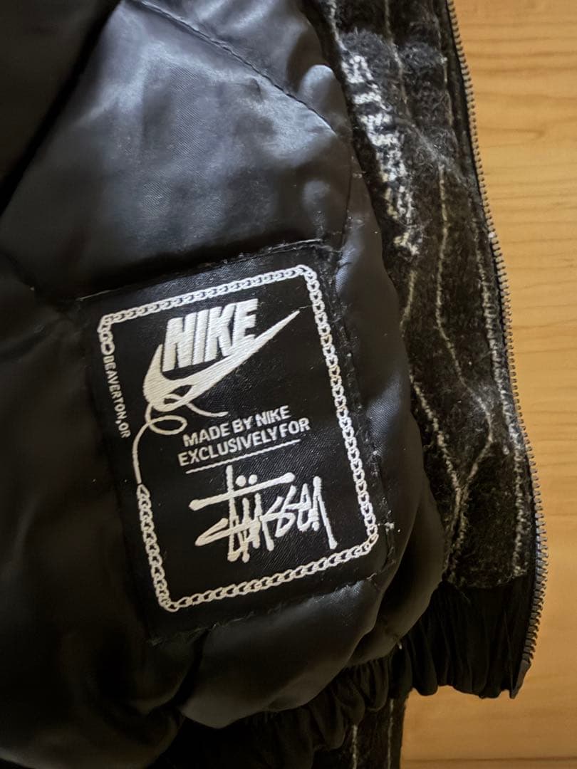 な*こ様 Stussy x Nike Striped Wool Jacket ジ