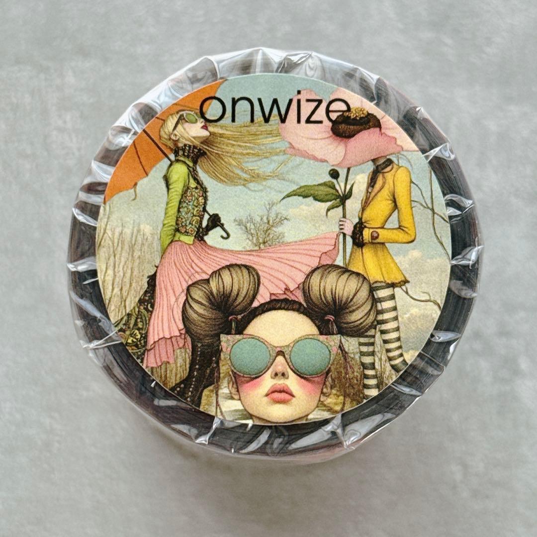 onwize 海外マスキングテープ　マステ 【2493】