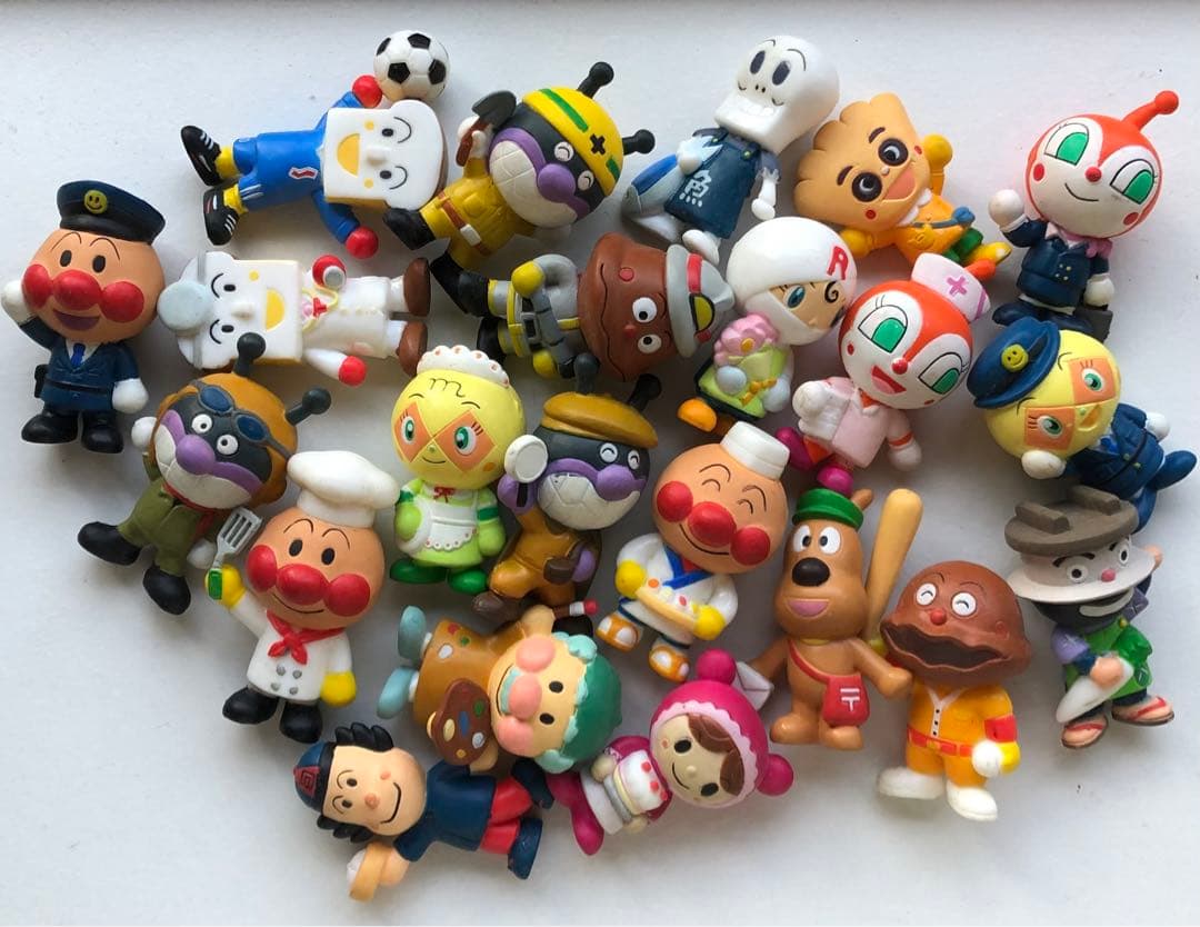 アンパンマンミュージアム　フィギュア　おしごといっぱい！なかよしセット