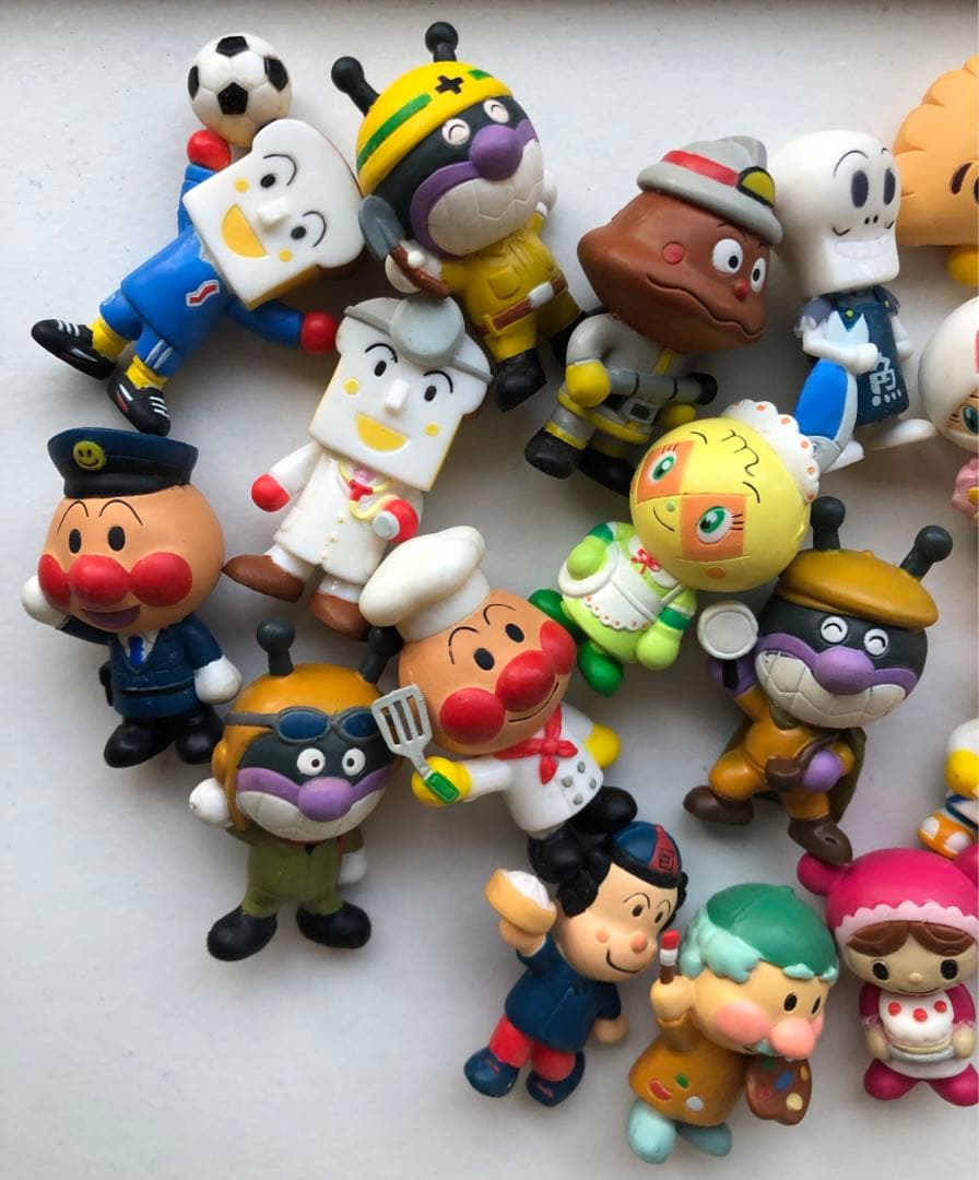 アンパンマンミュージアム　フィギュア　おしごといっぱい！なかよしセット