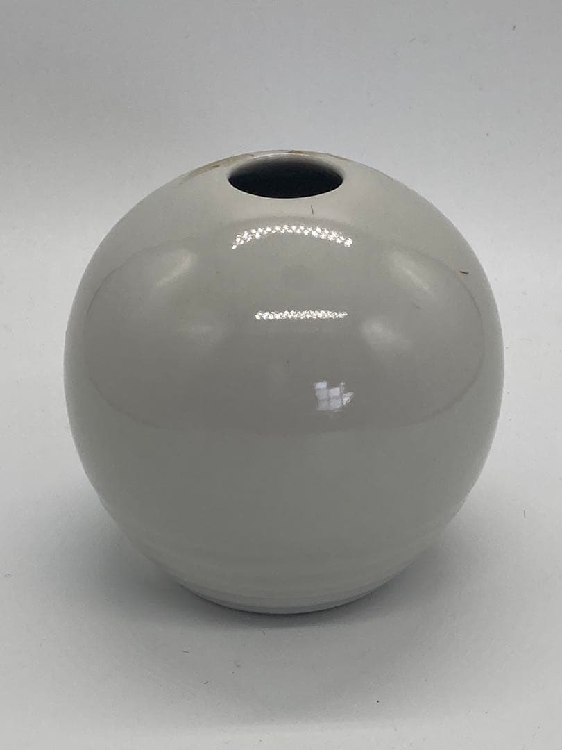 雀と桜の九谷焼花入